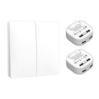 KLASS Standard Tuya Smart Life Touch Switch USA Contrôle tactile intuitif Expérience de maison intelligente sans effort American 433 PC 220V 1G