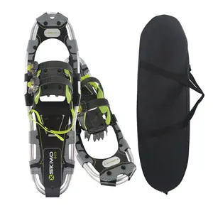 2021 high quality children's wholesale cross snowshoes aluminum anti snowshoes secure and tight sole to prevent falling off