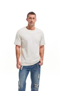 Camiseta de lavado vintage Premium para hombre, estampado gráfico personalizado de ajuste Regular, suministro a granel, estampado de transferencia por sublimación, 100% algodón, 3D personalizado - Product Image 6