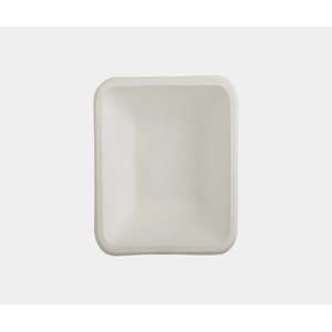 ภาชนะใส่อาหารแบบใช้แล้วทิ้งทำจากชานอ้อยสีขาวย่อยสลายได้ทางชีวภาพสำหรับงานจัดเลี้ยงงานกิจกรรมคาเฟ่และงานบริการอาหาร - Product Image 2