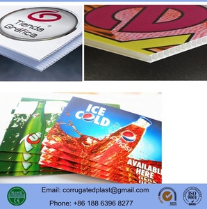 Reklam baskılı kurulu oluklu Coroplast plastik işaretler - Product Image 3