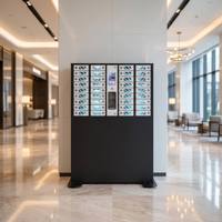Casier de recharge pour téléphones GIA à 32 compartiments avec écran tactile HD multilingue de 7 pouces, station de recharge rapide PD20W, casier de rangement intelligent
