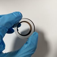 Lentille sphérique convexe en silicium germanium IR avec revêtement DLC AR, haute transmission pour l'imagerie thermique et l'optique de vision nocturne