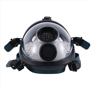 Full-<b>Face</b> Reusable Chemical Protective Respirator Replaceable Filters Two-Way Filter Mount Adjustable Nose Clip Eco-Friendly - Product Image 4