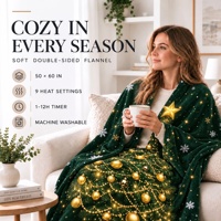 Couverture en flanelle polaire douce et chaude pour fille, motif bonhomme de neige de Noël, imprimée sur mesure, cadeau de vacances d'hiver, vente en gros
