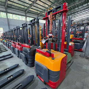 Capacidad de carga de <span class=keywords><strong>2500kg</strong></span> de servicio pesado 3300mm Altura de elevación Bomba hidráulica E de bajo ruido y Mango antideslizante Apilador eléctrico industrial - Product Image 6