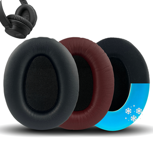Coussinets d'oreille de remplacement CORBORS (suppression du bruit en cuir protéiné) pour casque <span class=keywords><strong>WH</strong></span>-<span class=keywords><strong>CH700N</strong></span>/ZX780/ZX770 - Product Image 1