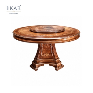 <span class=keywords><strong>Meja</strong></span> Makan Bundar Marquetry Aurelian Sunburst |   <span class=keywords><strong>Meja</strong></span> Putar Mewah Gaya Neoklasik Prancis - Product Image 1
