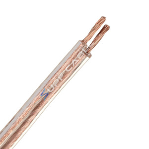 Câble audio 2 conducteurs en cuivre pur, prix usine, 1 mm / 1,5 mm / 2,5 mm, câble d'alimentation isolé en PVC - Product Image 2