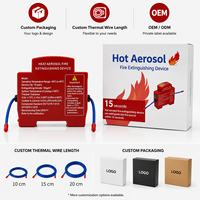 Système d'extinction d'incendie automatique à aérosol chaud OEM ODM 10G 20G 30G 40G pour équipements électriques
