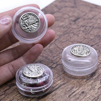 Mini boîte en plastique de bijoux religieux pour l'emballage de bijoux de chapelet pour le bracelet de chapelet de 6mm 8mm