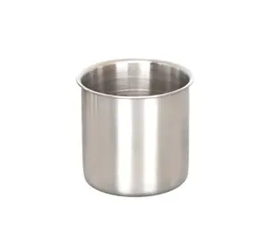 DFM04 50ml 100ml 150ml 200ml 250ml 420ml varie dimensioni acciaio inox 304 sus tazze senza manico tazza