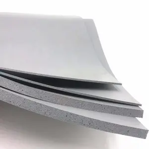 1mm 2mm 3mm 5mm 8mm 10mm 12mm Grey Red White Flame Retardant Low Density Soft Firm Silicone Sponge Rubber Foam Sheet