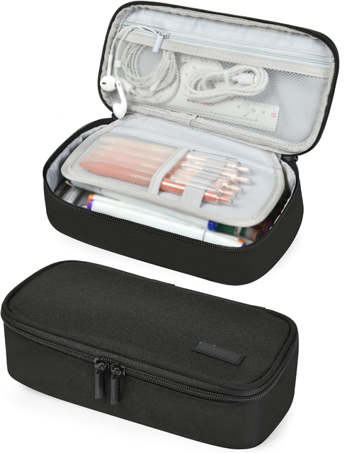 Multi Layered Organizer Waterproof Pencil case Stationery Bag Student Storage Bag