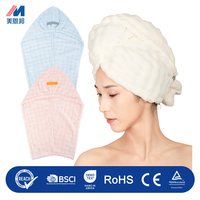 Offre Spéciale 2026 – Turban Grande Taille pour Femme, Serviette en Microfibre pour Coiffeur, Bande Élastique, Séchage Rapide, Technique de Tissage