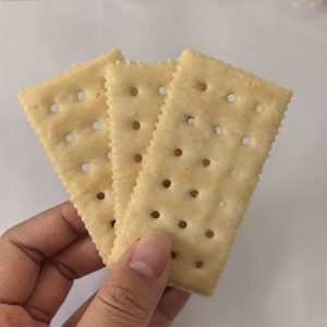 Biscuits Salés Croustillants au Sel, Poivre et Sésame, Fermentation 12h, Vente en Gros OEM, Emballage Individuel 45g, Snack Alimentaire en Vrac - Product Image 3