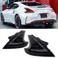 Feux arrière LED JC Upgrade avec protection anti-fumée pour Nissan 370z Z34 2008-2019, feux arrière modifiés, accessoires auto d'origine.