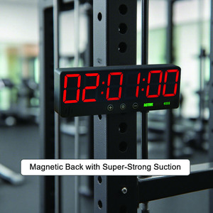 Cheetie Cp50a Từ Kỹ Thuật Số Hẹn Giờ Mini Điện Tử Đa Chức Năng Đồng Hồ Treo Tường LED Kỹ Thuật Số Đồng Hồ Đếm Ngược Hẹn Giờ Cho Nghiên Cứu Nấu Ăn - Product Image 4
