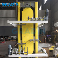 Palan de transport vertical à bras de fourche de levage vertical à transmission à rouleaux automatisée intelligente