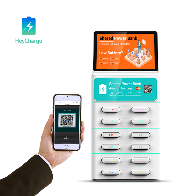 Manufacturing Cellphone Shared Powerbank Charging Rental Station Power Bank Vending Machine