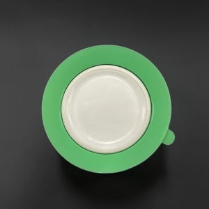 Nuevas Ideas de productos 2025, <span class=keywords><strong>vajilla</strong></span> de cerámica para niños, cuenco antideslizante blanco, <span class=keywords><strong>vajilla</strong></span> de <span class=keywords><strong>porcelana</strong></span> de cerámica para bebés con succión de silicona - Product Image 6