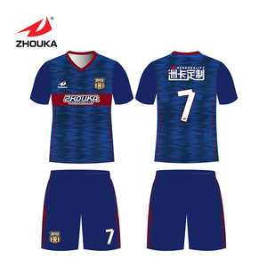 Custom Design sublimated breathable football jersey soccer wear sublimation - Product Image 3