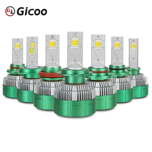 GICOO K14P 9005 Hb3 Phares antibrouillard bicolores pour voiture avec télécommande 150W, ensemble étanche de ampoules LED H4 H1 H3 H7 H11 - Product Image 6