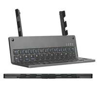 Keyboard Lipat Nirkabel BT 60 Tombol Ultra Tipis untuk IOS Android Windows Smartphone Tablet Laptop BT3.0 Ringkas