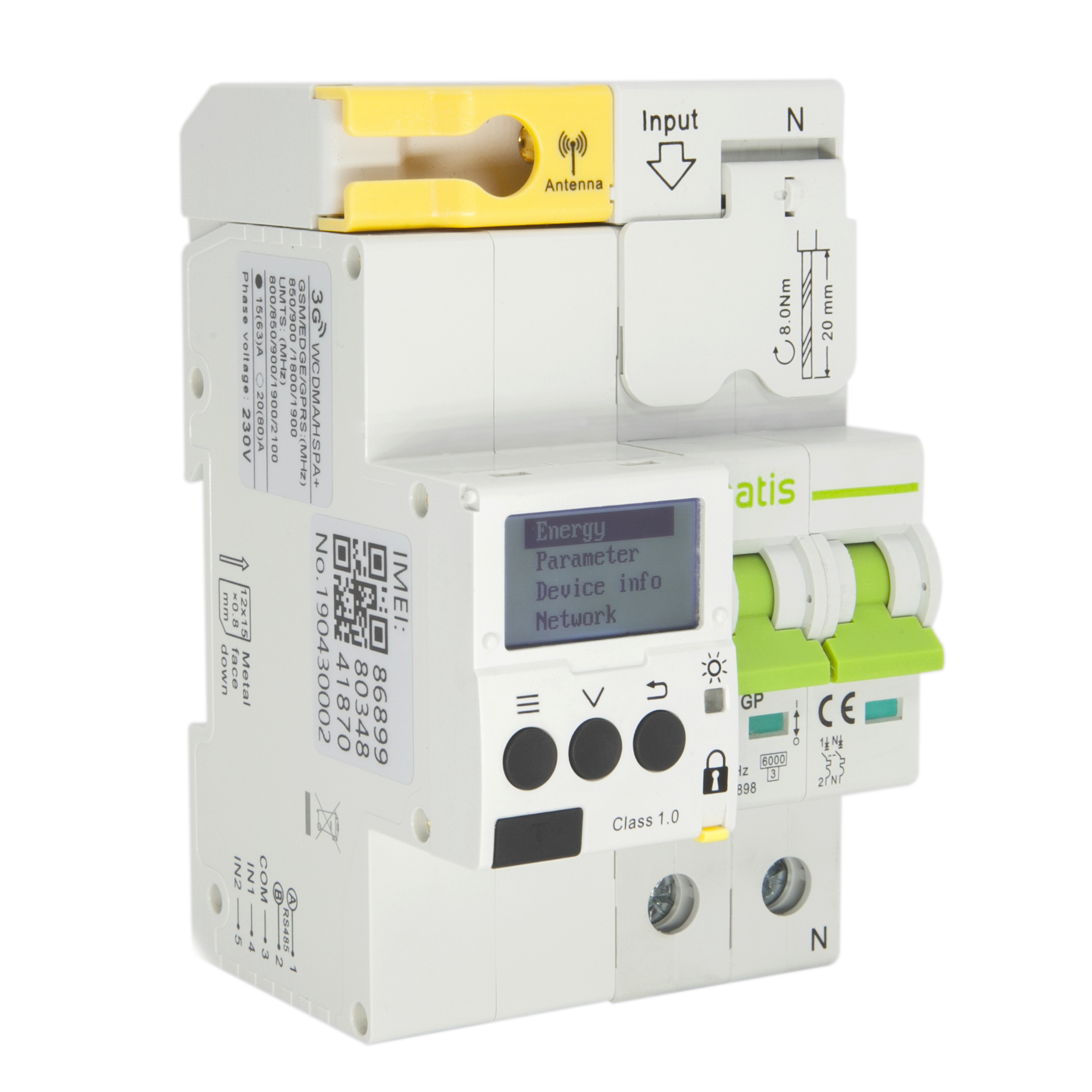 Оптовая продажа с завода, домашний пульт дистанционного управления Matismart 16a wifi, экономия электроэнергии с RS485