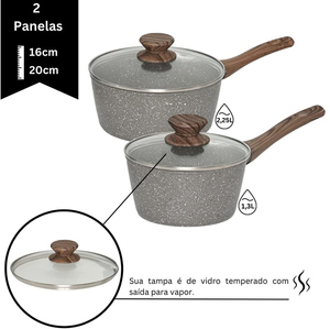 Cooking Pots And Pans Glass Lids Bakelite Handles Dishwasher Oven Safe for Gas <b>Induction</b> Stoves Ceramic <b>Cookware</b> <b>Set</b> - Product Image 5