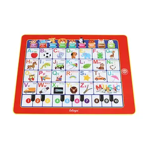 Customized English learning piano alphabet machine Children Preschool 2021 new function pad kids learning machine