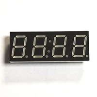 Layar LED 7 Segmen 0,56 Inci 4 Digit Cahaya Putih Terang Jelas Perangkat Elektronik Digital Penghitung Nilai Multi Nilai Status