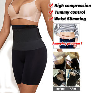 Langqin Women's Breathable Eco-Friendly Firm Control <b>Butt</b> Lifting Shapewear Shorts Slimming Postpartum Tummy Control Belt Quick - Product Image 4