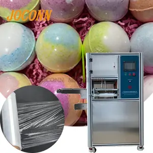 industrial save cost stretch film packing machine for pack bath bomb soap wrap packing machine soap stretch film