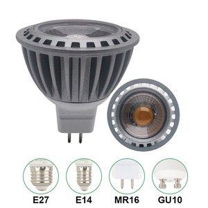 Cửa hàng bạn bè 95 CRI <span class=keywords><strong>GU10</strong></span> MR16 5W <span class=keywords><strong>7W</strong></span> COB dẫn ánh sáng tại chỗ bóng đèn 85-265VAC 12VDC <span class=keywords><strong>Epistar</strong></span> Bridgelux chip nhôm <span class=keywords><strong>Led</strong></span> Spotlight đèn - Product Image 5