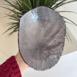 Système de remplacement de perruque en <span class=keywords><strong>cheveux</strong></span> humains à 100 %, toupet pour hommes, style court de 1 pouce, <span class=keywords><strong>coupe</strong></span> rasée, base en PU, 0,06 mm, prothèse capillaire, patch - Product Image 3