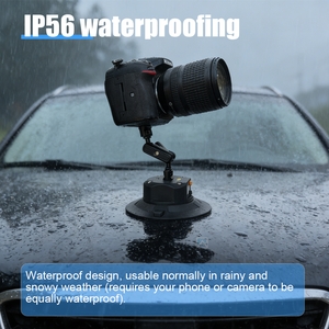 Ventouse électrique de 4,5 pouces pour montage automobile, photographie, prise de vue sportive, caméra de qualité professionnelle - Product Image 6