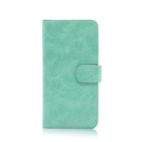 Housse de protection universelle en cuir pour téléphone portable, carte multifonction, modèle plus, avec clip autocollant push-up