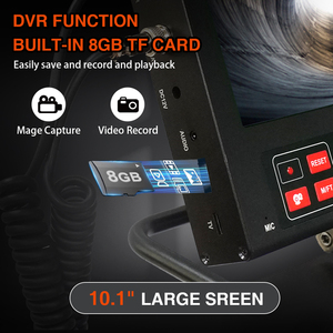 Hệ thống ống thoát nước kiểm tra máy ảnh 1080P HD tự san lấp mặt bằng 512Hz định vị không thấm nước IP68 công nghiệp nội soi hệ thống borescope - Product Image 6