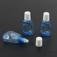 Los fabricantes suministran 10ML botella dispensadora de líquido transparente botella de gotas para los ojos botella de plástico
