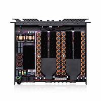 Amplificateur de puissance numérique 4 canaux TDP418 Classe D 1U, FCC CE ROHS, 4*1800W 8Ω, 4*2950W 4Ω, avec boîtier métallique, 20Hz-20KHz