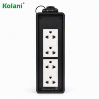 Caja de Conexiones Vertical Industrial Kolani IP44 Resistente a la Intemperie, Montaje en Superficie, PVC Ignífugo para Taller y Construcción