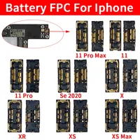 Connecteur de batterie FPC pour iPhone X XS XR 11 12 13 14 15 16 Pro Max batterie intérieure FPC Clip Plug Flex Cable Parts