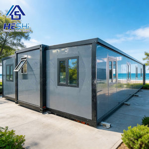 บ้านคอนเทนเนอร์ดัดแปลง HESHI บ้านสำเร็จรูปทันสมัย ดีไซน์ทรงสี่เหลี่ยม ติดตั้งนอกสถานที่ พร้อมโซลูชั่นครบวงจร - Product Image 2