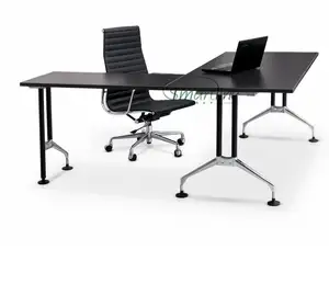 Meja kantor gaya L, Meja manajer AHA dengan meja eksekutif dengan MDF