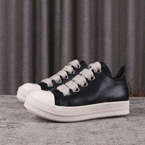 Chaussures décontractées de luxe de qualité supérieure, nouveaux modèles noirs à tige basse, chaussures de créateur pour femmes, chaussures de marche montantes tendance pour hommes - Product Image 3