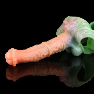 11 Inch Super Long Horse <b>Dildo</b> Sheath Men Silicone Wearable Penis Sleeve Reusable Condom Sex Toys for Man Gay Crossdressing Play - Product Image 3