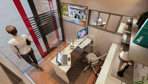 Oficina en Contenedor <span class=keywords><strong>de</strong></span> 20 pies/40 pies, Mini Casa Prefabricada, Oficina Modular para Exteriores, Caseta <span class=keywords><strong>de</strong></span> Trabajo, Alquiler, Oficina Compartida - Product Image 3