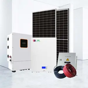 Cheapest 15kw home module kit price 10kw 12kw 10kva 20kw panel set 100kw pv power solar energy off grid solar generator system
