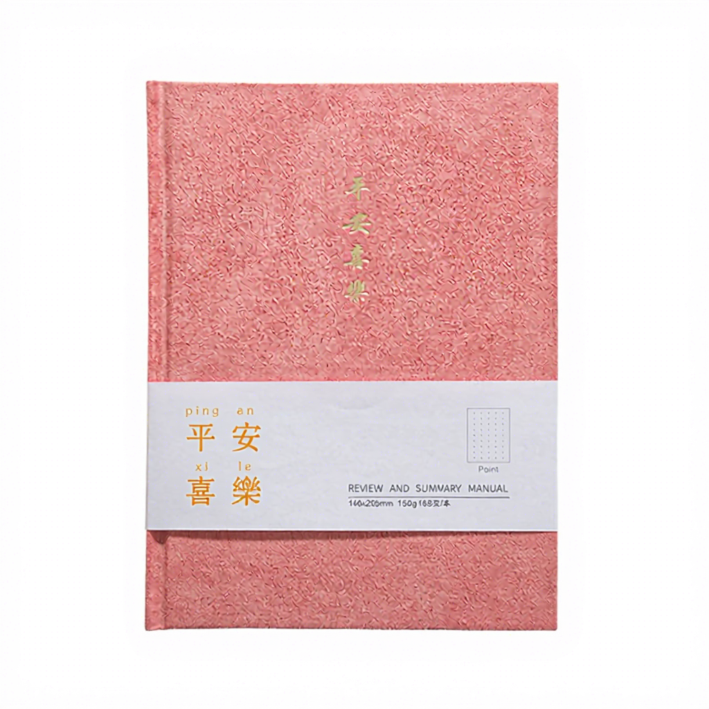 Paz y felicidad rosa